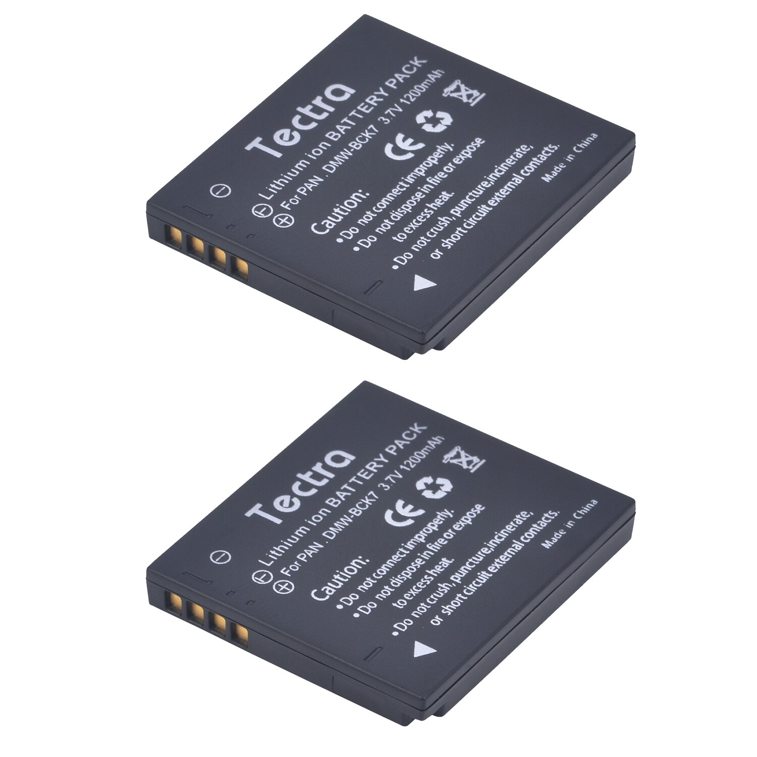 DMW-BCK7 Batterie + LED USB Chargeur pour DMW BCK7E BCK7PP NCA-YN101G Panasonic Lumix DMC-FH25 FH27 FP5 FP7 FS16 FS22 FS35 FS37 S1: 2 battery