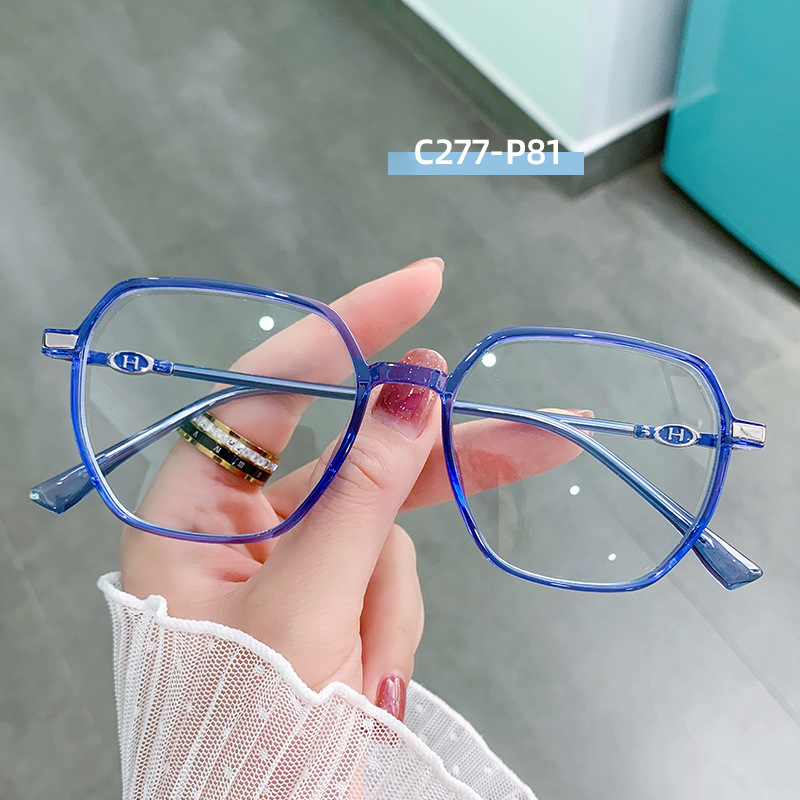 Women Full Rim Optical Eyeglasses Frame Optional Colors Prescription Glasses TR-90 Eyewear Blue Light Blocking: WHITE