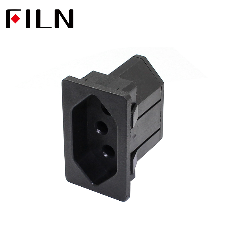 15A 125VAC IEC320 C14 Inlet Power Socket Connector Plug Industrial socket Plug IEC320 C14 3Pin Panel Power Inlet Socket