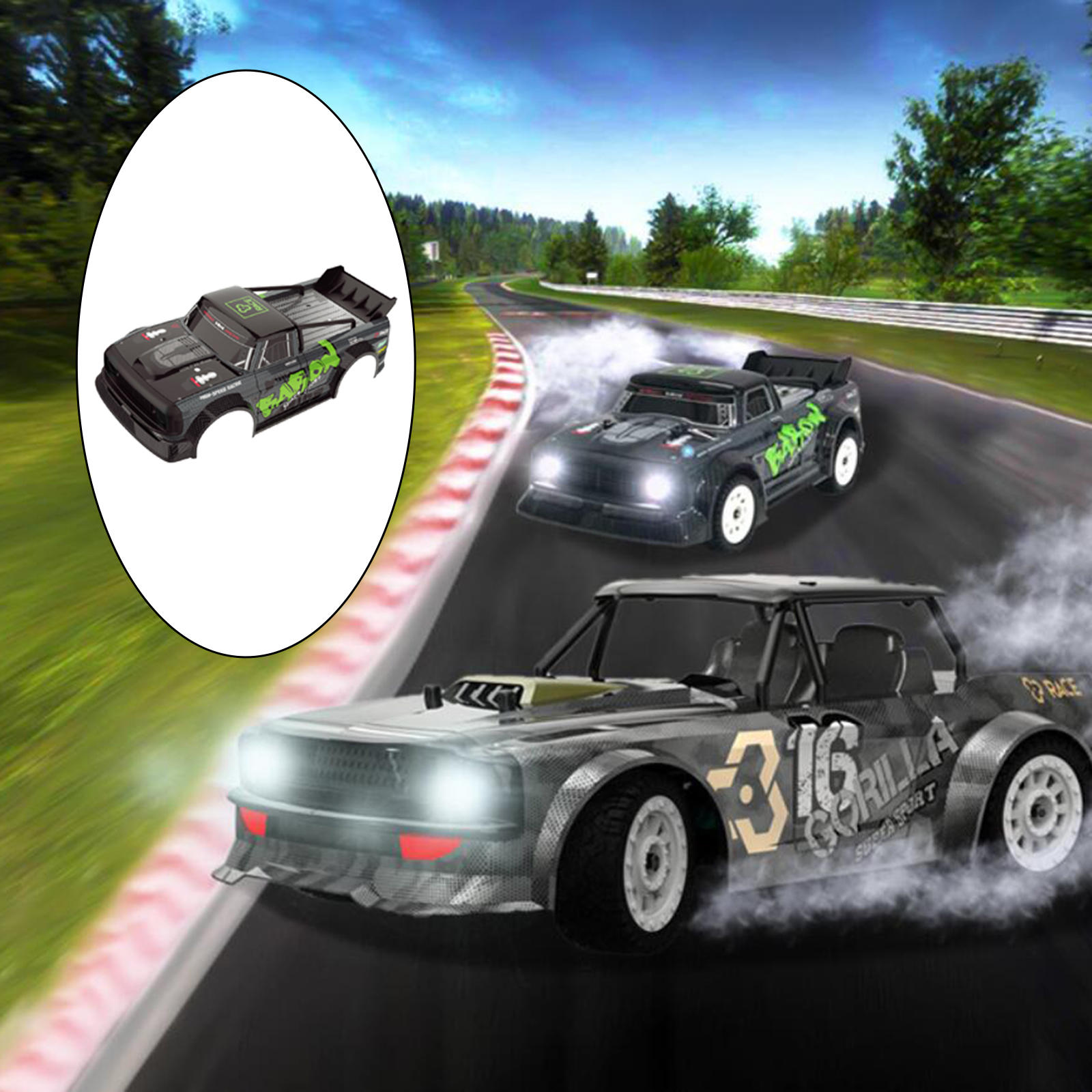 Sostituzione della copertura delle coperture del corpo per le parti di aggiornamento di DIY del camion di SG-1603 RC