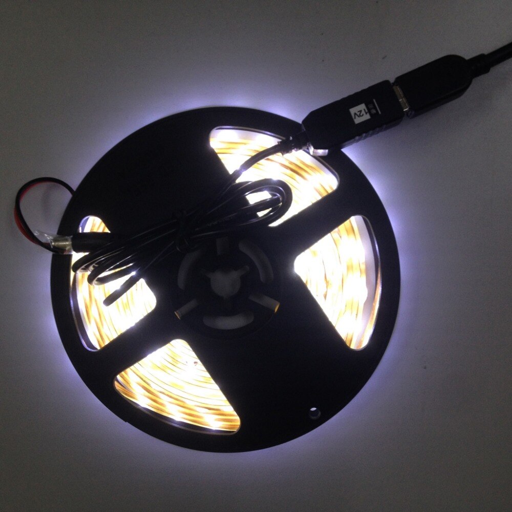 Usb  dc 5v till  dc 12v 2.1 x 5.5mm hane step-up omvandlare för router led strip light 10166