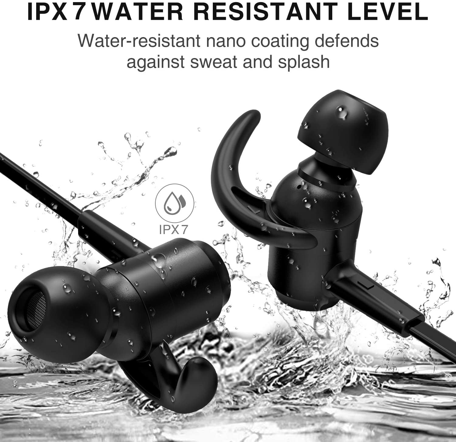Picun H10 Magnetic Bluetooth Earphone Sport Running Wireless Neckband Headset Headphone With Mic Stereo Music For iPhone Xiaomi
