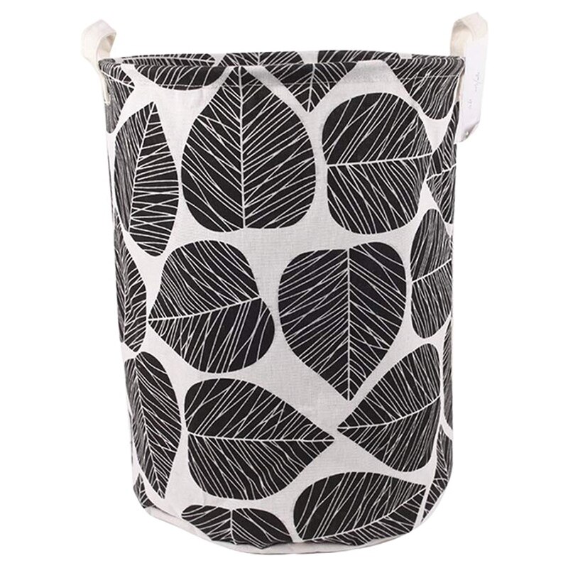 Waterdichte opvouwbare wasmand van canvas met handgrepen voor opbergruimte, kinderkamer, thuisorganizer, opbergruimte voor de babykamer, babymand