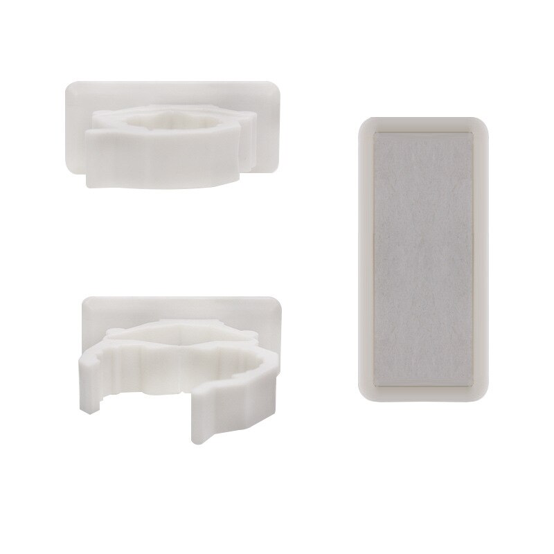 Fishing rod rack strong viscose lock fishing rod rack wall sticking buckle self-attaching fishing gear fittings