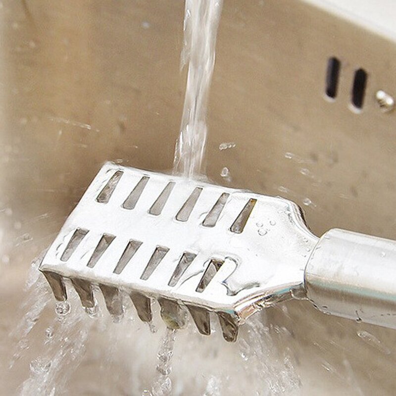 Koken Gereedschap Vis Schoonmaken Skinner Vis Huid Schraper Rvs Schubben Vissen Reiniging Remover Keuken Gadget