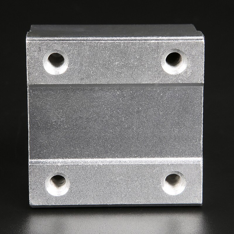 1pc sbr 20uu aluminiumsblok 20mm lineær bevægelse kugleleje glideblok match brug sbr 20 lineær styreskinne