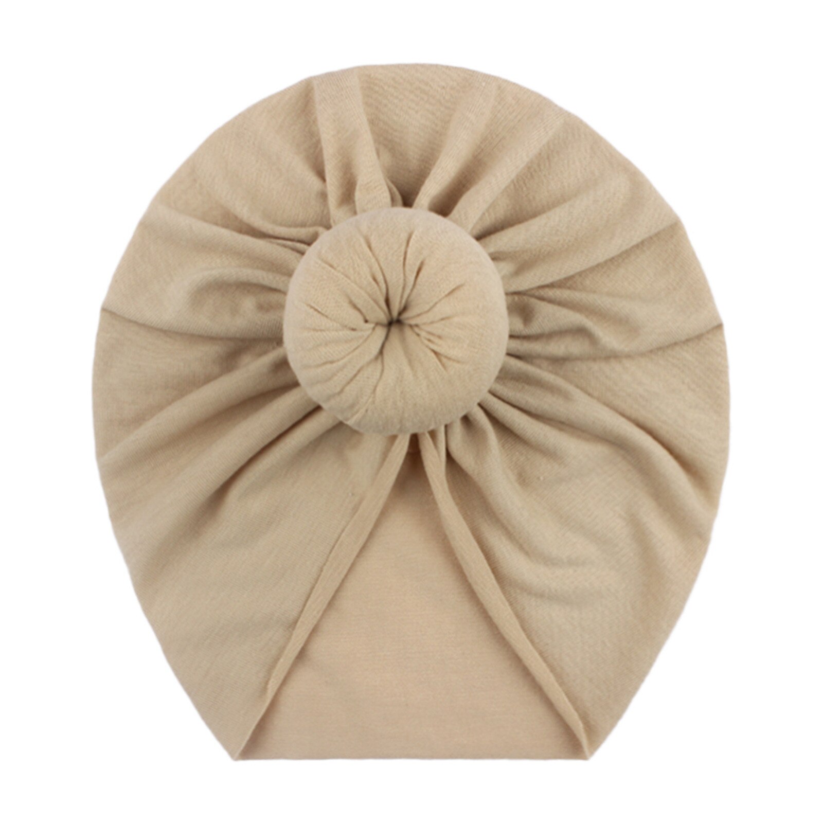 Peuter Kids Baby Hoofdbanden Baby Jongens Meisjes Solid Bow Geknoopt Hoed Beanie Hoofddeksels Accessoires Zachte Tulband Head Band: CO