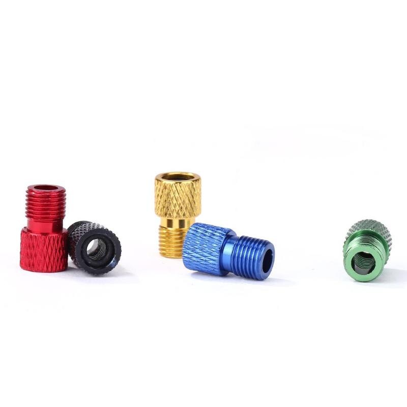 Schrader Valve Adapter Wear-resistant MTB Bike Valve Converter Fixed Gear Bicycle Presta to Schrader Valve Adapter