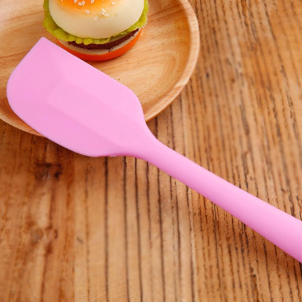 Espátula de silicona para crema, mantequilla y pastel, utensilio de cocina para mezclar masa, utensilios de cocina, cepillos para hornear, cepillo, mezclador de pasteles, M9K3