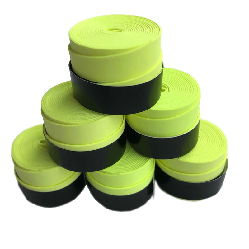 60 stuks zarsia dry feel tennisracket overgrips, badminton grip overgrip, tennis racket grip zweetband, vishengel grips: Groente