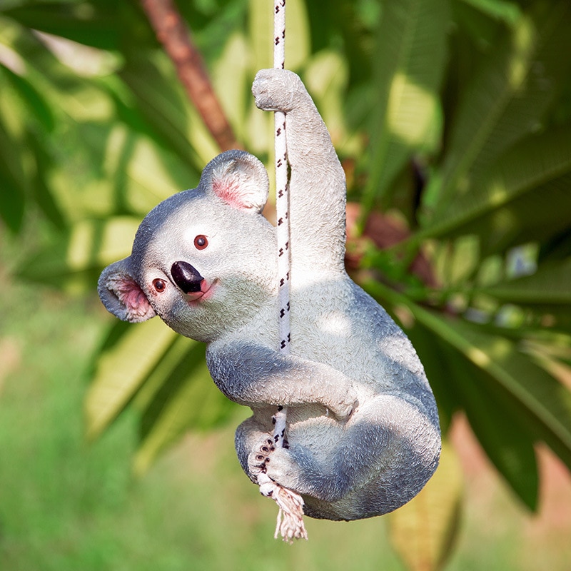 Schattige tuindecoratie, buitenversiering, simulatie van dierensculptuur, panda, koala, knutselwerkjes, woonaccessoires, speelgoed voor kinderen