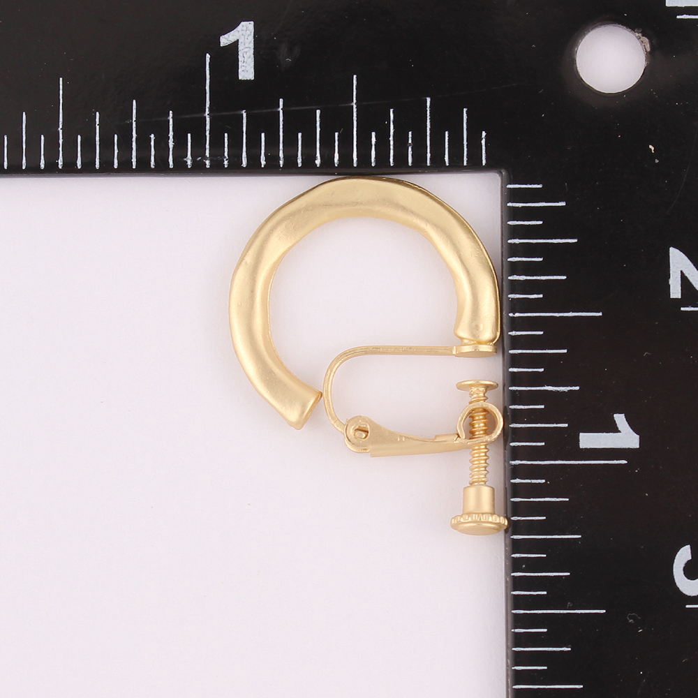 Grace Juni Korea Stijl Hoop Koper Materiaal Geometrische Clip Op Oorbellen Zonder Doorboord Elegante Manchet Hypoallergeen Oor Clip