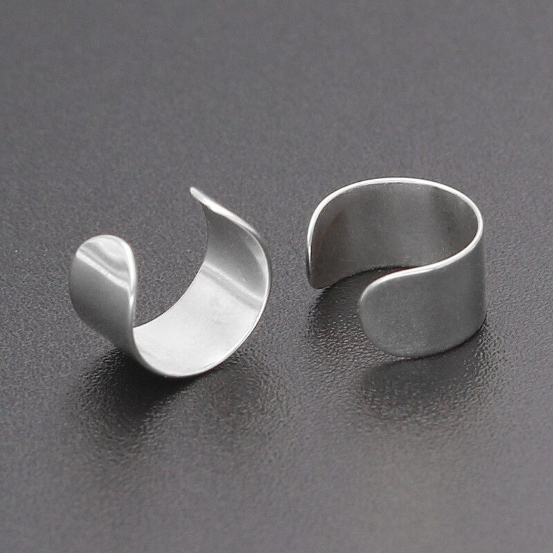 Frauen Mädchen Punk Club Gothic Durchbohrten Ohr Manschetten Ohr Clip Kein piercing-Clip Auf Knorpel Wrap Ohrringe Modeschmuck