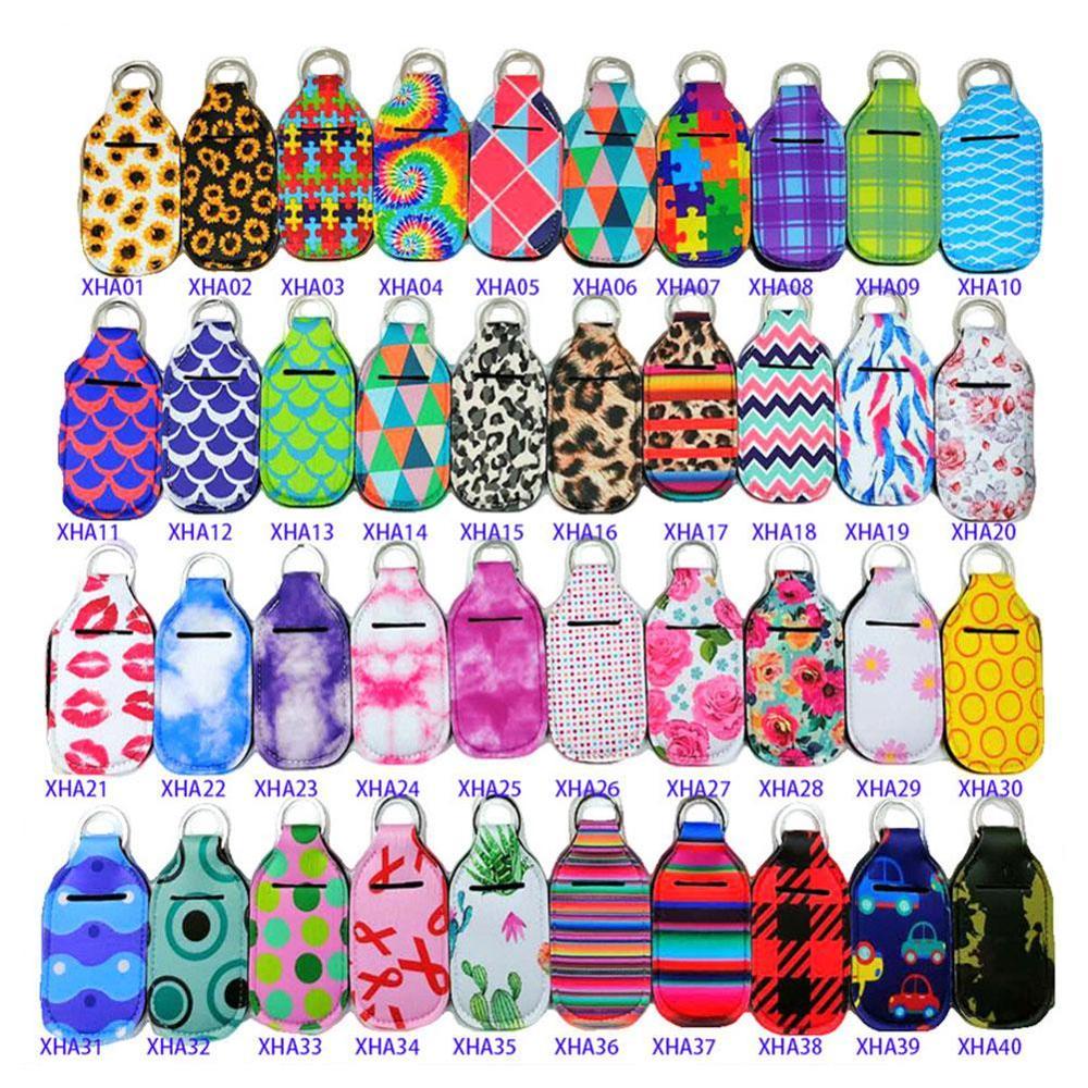 Beauty Lotion Keychain Holder Travel Bottle Refillable 30ml Carrier Reusable Keychain Flip Bottles Beauty Cap with Containe T5I7