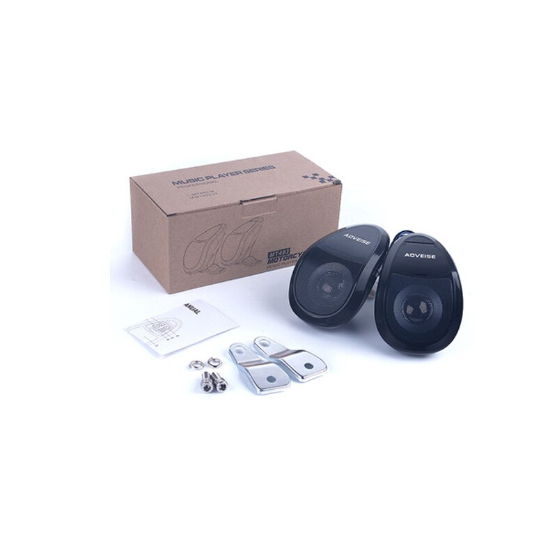 12V Motorcycle MP3 Player USB FM Radio Bluetooth-compatible Llluminated Modified Pedal Electric Speaker Amplifier Integrated