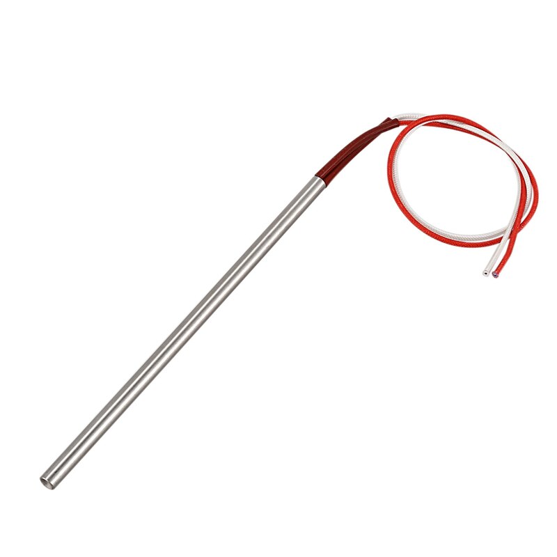 Cartouche chauffante à éléments chauffants à extrémité unique de 8 mm x 200mm ac 110v 500w
