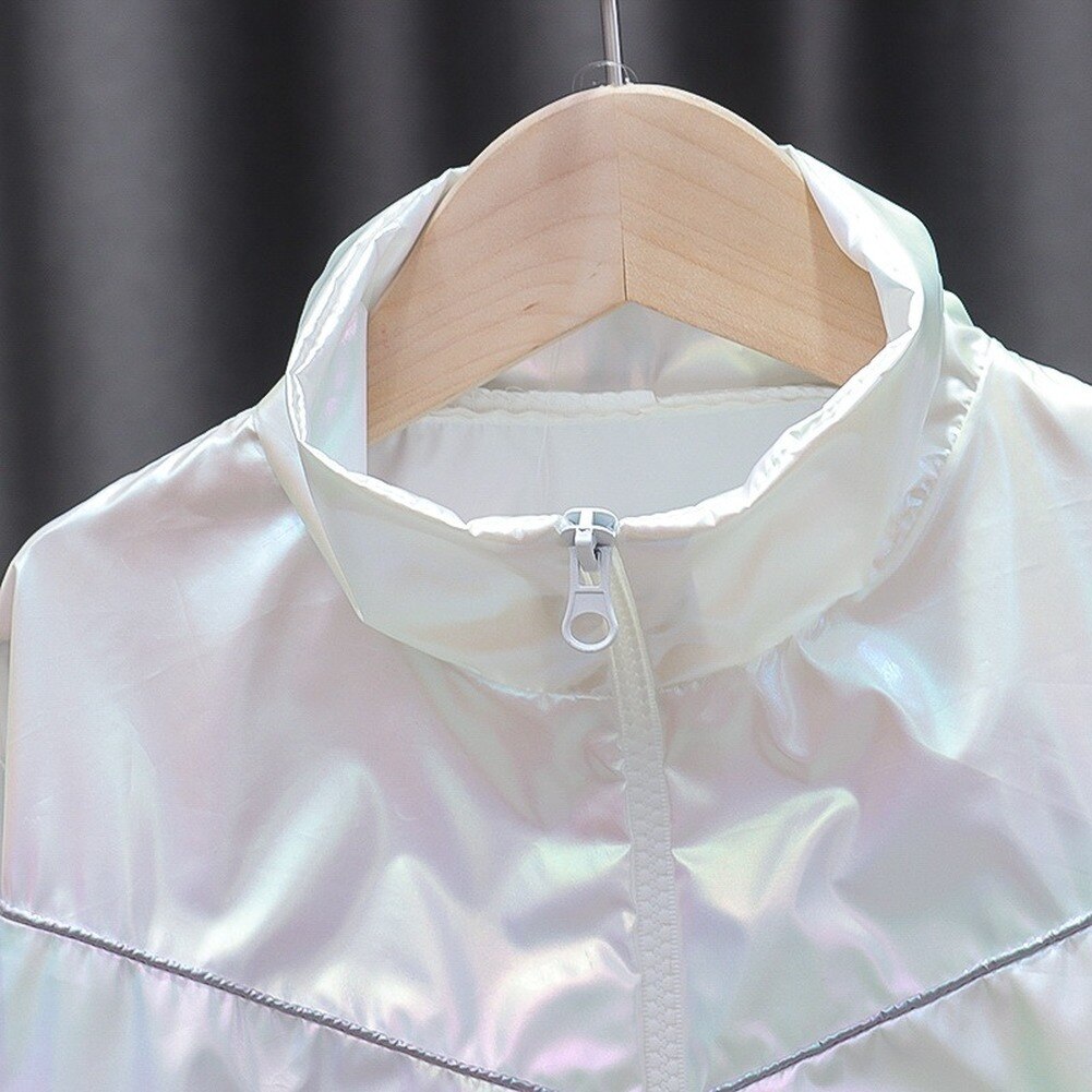 Lente En Herfst Kleding Meisjes Casual Jas Mode Effen Kleur Korte Jas Kinderkleding 1-4 Jaar Oud meisje Jas