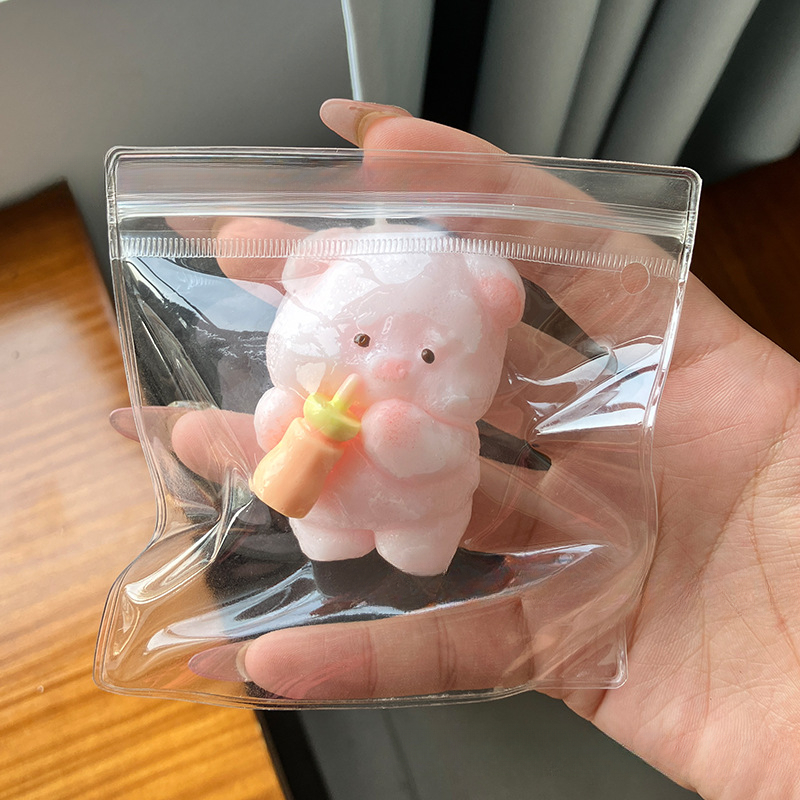 Pie antiestrés de Navidad, pie blando suave, pegajoso, alivio del estrés, juguetes relajantes, apretar, tabique, pata de gato, juguete de dibujos animados Kawaii