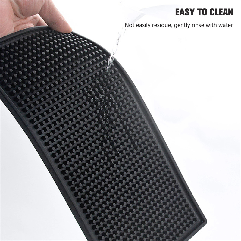 Estera de PVC para Bar, esteras antideslizantes para cafetería, estera para tazas para el hogar, impermeable, resistente al calor, duradera, barra de drenaje, estera para derrames de servicio para el hogar, Bar y cafetería