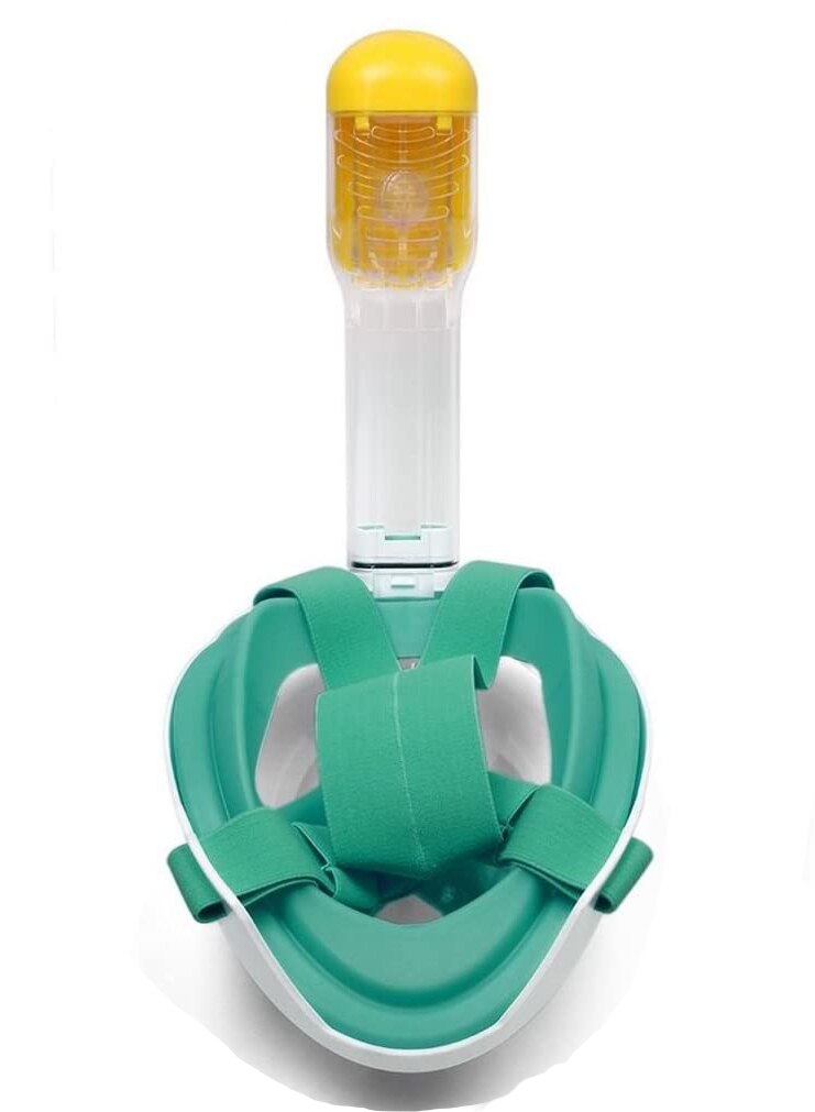 Underwater Scuba Snorkeling Anti Fog Mask Set Diving Full Face Respiratory Masks Safe and Waterproof Swimming Equipment