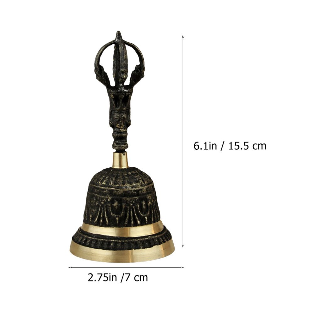 Handle Bell Handbell Decorative Bell Unique Hand Shaking Bell for Home