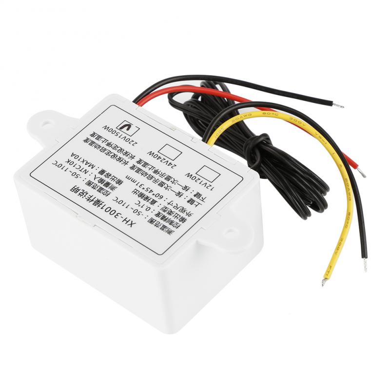 10A Digital Temperature Controller Microcomputer Thermostat Switch Probe 220V Multifunctional Digital Thermostat Control Switch