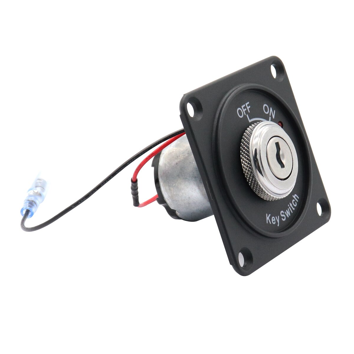 Universele 12V Auto Boot Motorfiets Ontsteking Starter Contactslot Panel 2 Positie Met 2 Sleutels