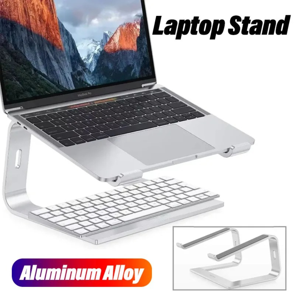 Draagbare laptopstandaard van aluminiumlegering Afneembare laptophouder voor desktop voor MacBook Air/Pro Lenovo en alle laptops 11-16 inch*