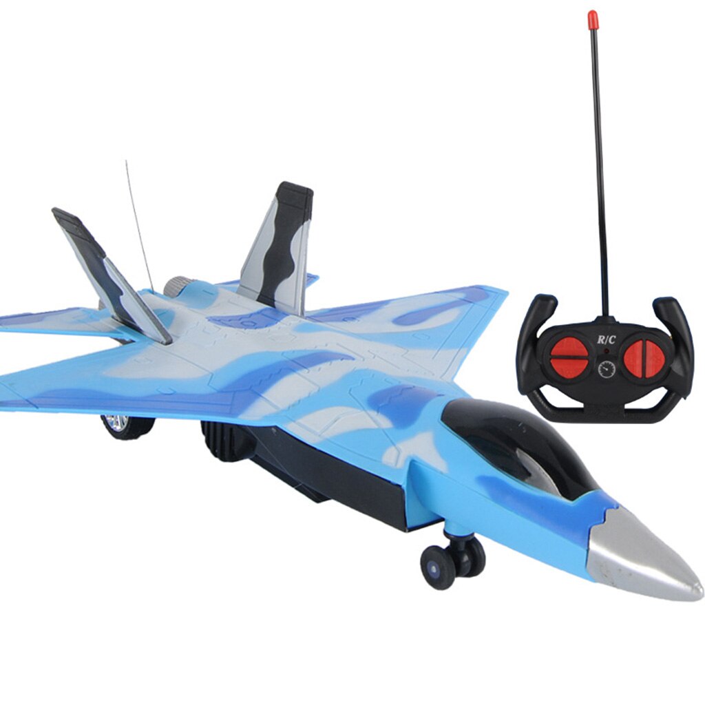 Battery Powered Vehicles Plane W/Music Light Remote Control Airplane Toy