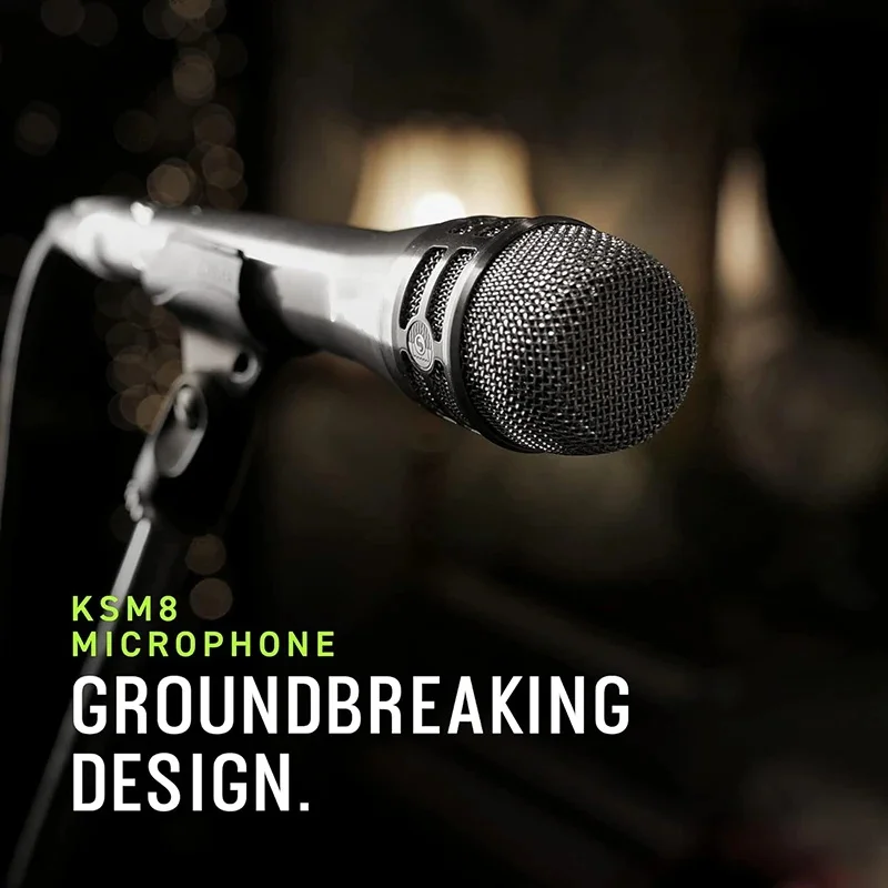 Ksm 8 superkardioid dynamisk vokalmikrofon til sceneopptreden kablet mikrofon til karaokeopptak sang