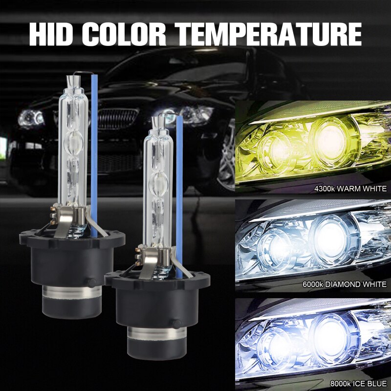 2 Pcs D1S D2S D3S Replacement HID D1s Xenon Bulbs 12v 35w D1S Lamps Hid 4300K 6000K 8000k D1S Headlamps Auto Car Xenon Headlamp