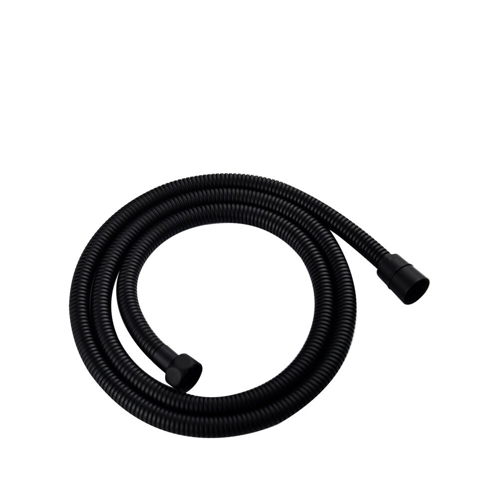 Sort håndholdt toilet bidet sprøjtesæt kit rustfrit stål hånd bidet vandhane til badeværelse håndsprøjte selvrensende: D