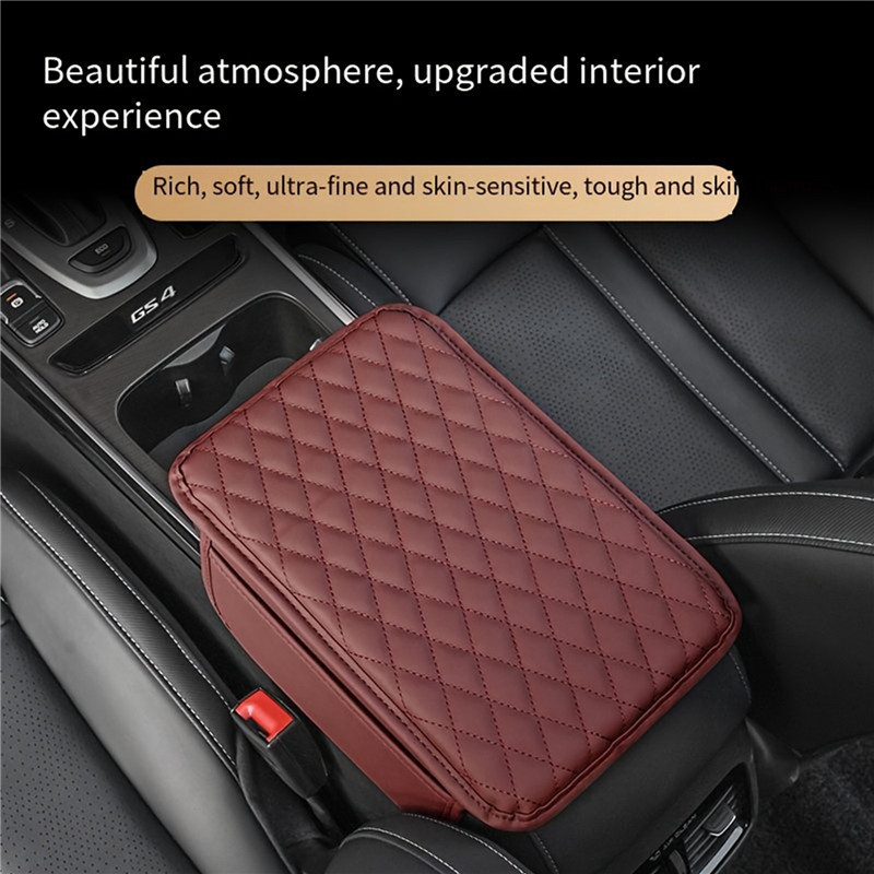 Auto Armlehne matt Mittel konsole Armlehne Schutz kissen Universal- Auto Armlehnen Aufbewahrung sbox Abdeckung Pad Auto Anti Verschmutzung