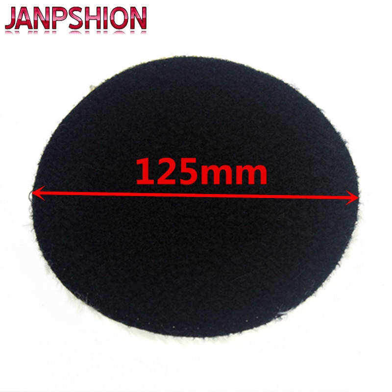 JANPSHION 125mm car polishing pad 5" inch polish waxing pads Wool Polisher For Car paint