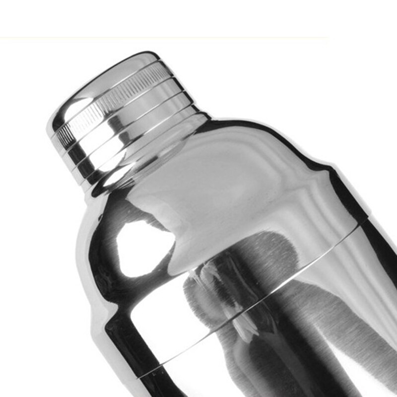 Stainless Steel Cocktail Shaker Mixer Wine Martini Drinking Shaker Drink Boston Style Party Bar Tools 250/350/550/750ml