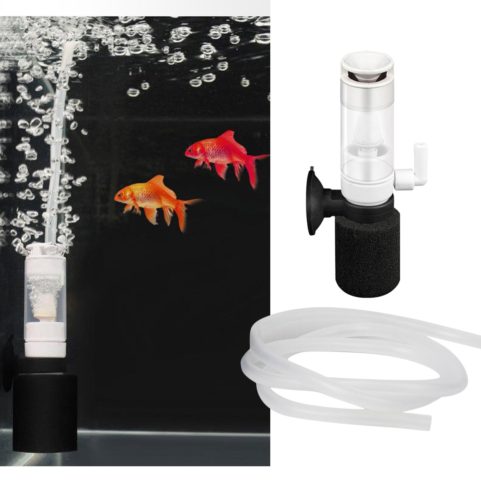 3 In 1 Biologische Spons Filter Tank Kom Aquarium Spons Water Filter