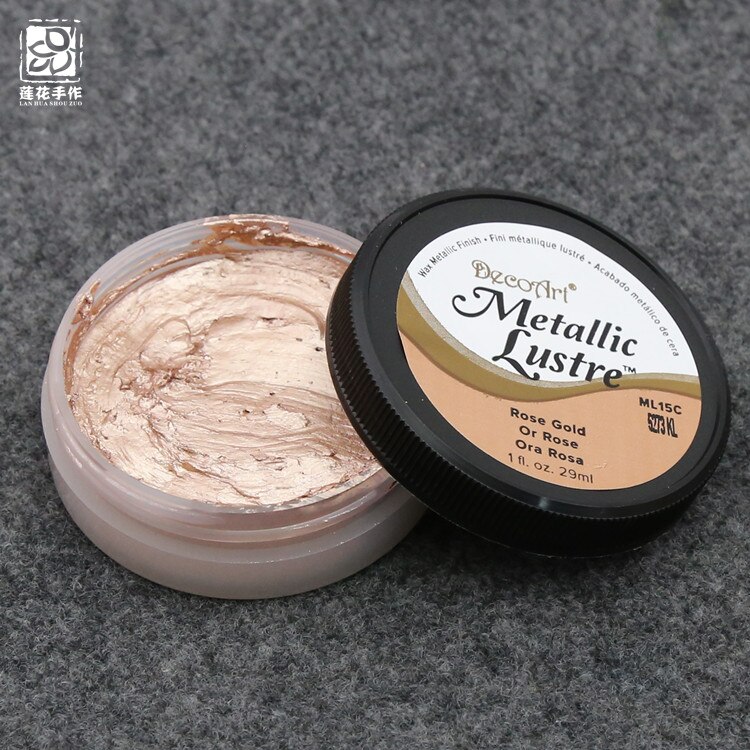 American metallic pigment rose gold pigment for various surfaces watercolor paint: 15