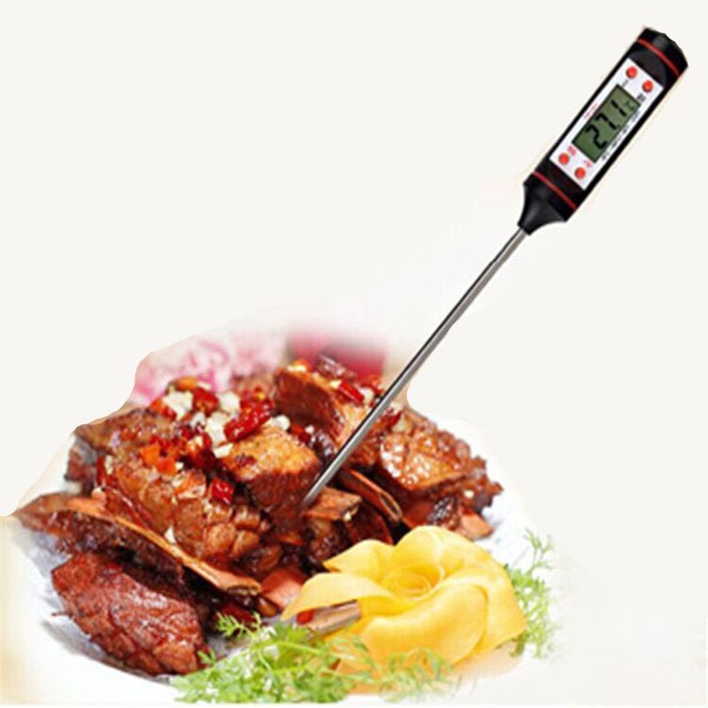 Digitale Thermometer Probe Vlees Koken Voedsel Vlees Bbq Probe Temperatuur Meter Keuken Gadgets Keuken Accessoires Keuken Gereedschap