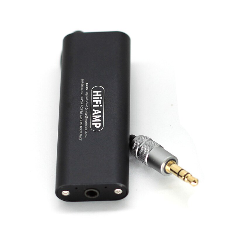 Amplificatore stereo per cuffie HIFI da 3.5mm o per telefono/auto/altoparlante