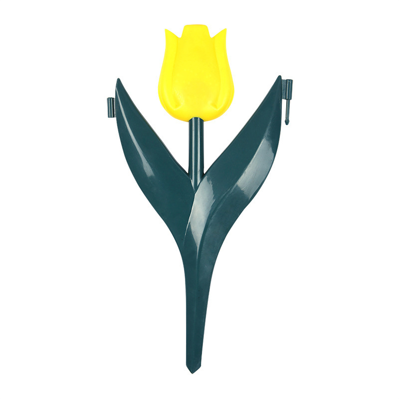 Simulation de fleur de tulipe, clôture en plastique, clôture de jardin, décoration de pelouse, paysage, décorations de cour extérieure