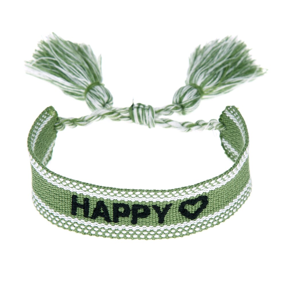 Boho Tassel Vriendschap Armband Voor Vrouwen Mannen Handgemaakte Geknoopt Touw Verstelbare Enkelband Lucky Sieraden Altijd Vriendschap Getuige: D