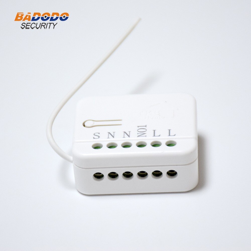 Interruptor de relé único z-wave plus TZ79 3000W carga con función de medidor de potencia soporte EU 868,42 MHz US 908,42 MHz AU 921,42 MHz