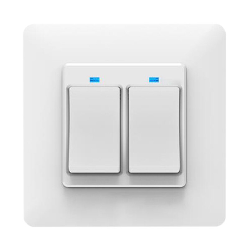 Interruptor de luz de casa inteligente con WiFi, pulsador, aplicación remota, funciona con Alexa, Google Home, Control por voz, enchufe europeo: Default Title
