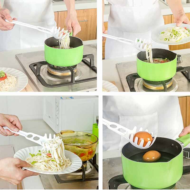 Wapern Spaghetti Server, 8 In 1 Multi-function Pasta Spoon Set,Durable