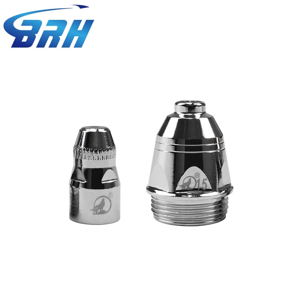 P80 black wolf authentic original Air Plasma Cutting Nozzle Tip Electrode Consumables Plasma TIPS 10set,20pcs