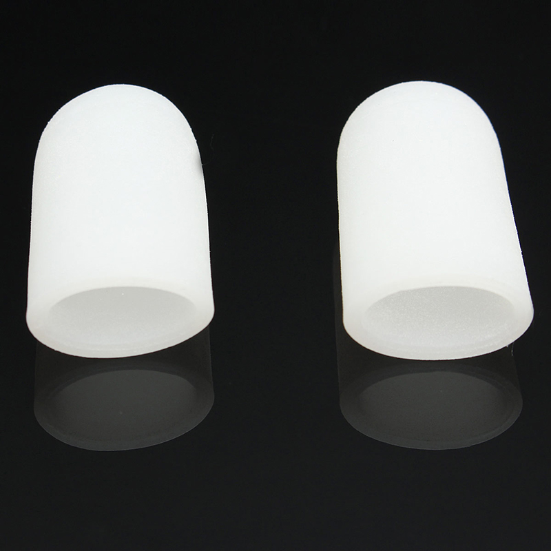 1 paar Silicone Gel Teen Seperator Stijltang Neus Tube Protector Blaren Eeltknobbels Voetverzorging Tool Voeten Pain Relief