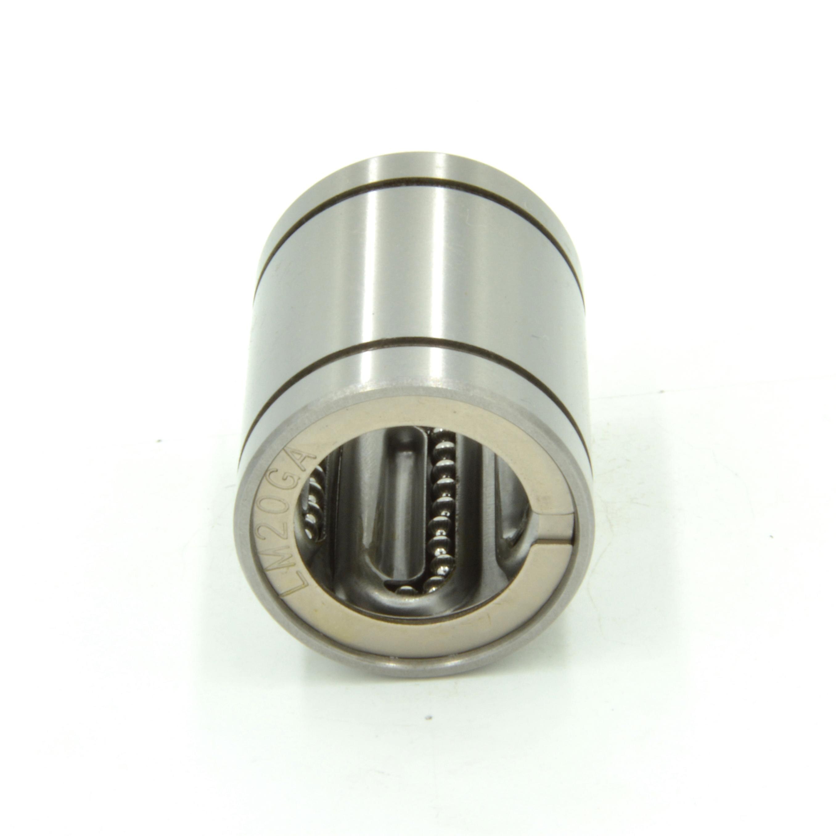 Steel retainer high temperature linear bearings LM25GA