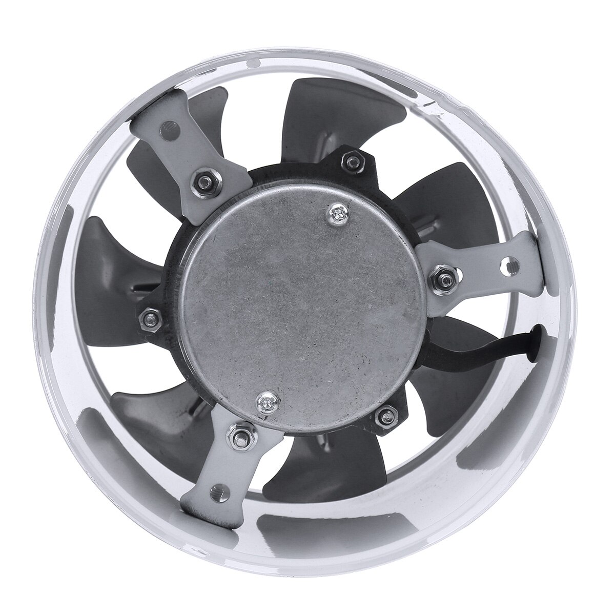 6 inch 220V 110V Round Duct Fan Booster Exhaust Fan Ventilator Ventilation Vent Air for Window Wall Bathroom Toilet Kitchen