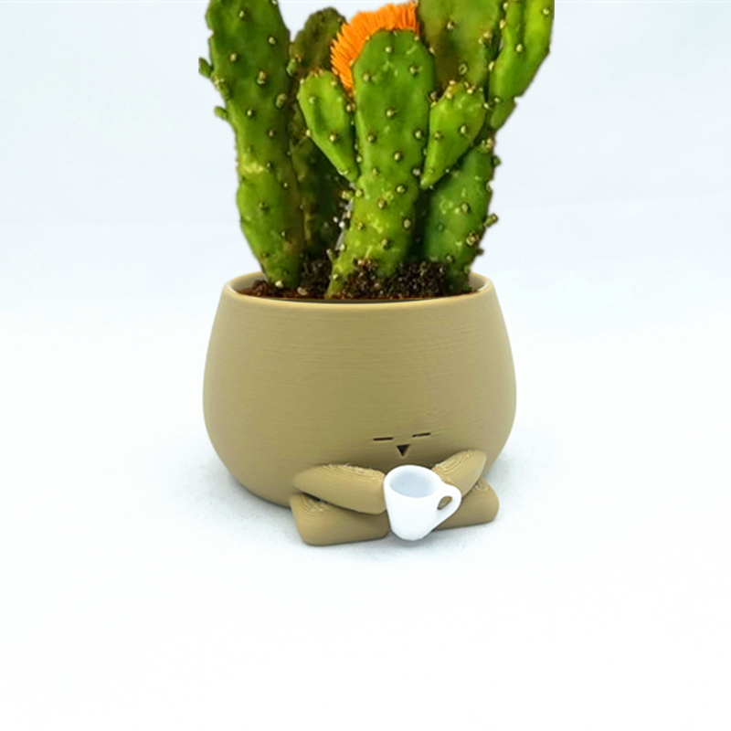 Maceta acogedora para sujetar bebidas, maceta de jardinería, soporte para plantas pequeñas, soporte para plantas de aire, macetas para plantas de interior