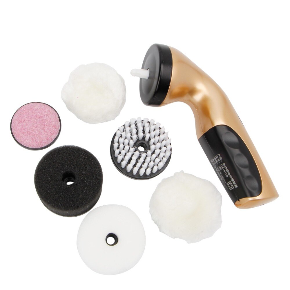 Portable Handheld Rechargeable Automatic Electric Shoe Brush Shine Polisher